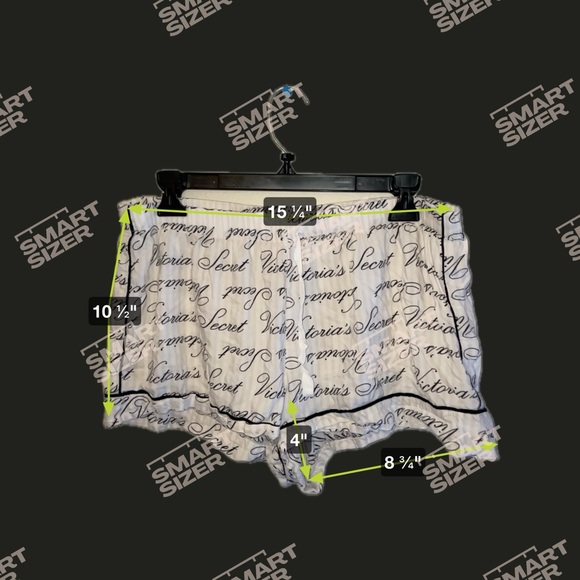 Victoria Secret Black/White Striped Pajama Short Set Size M - Picture 12 of 12